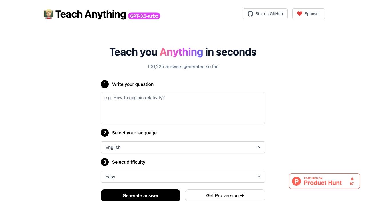 Teach Anything image