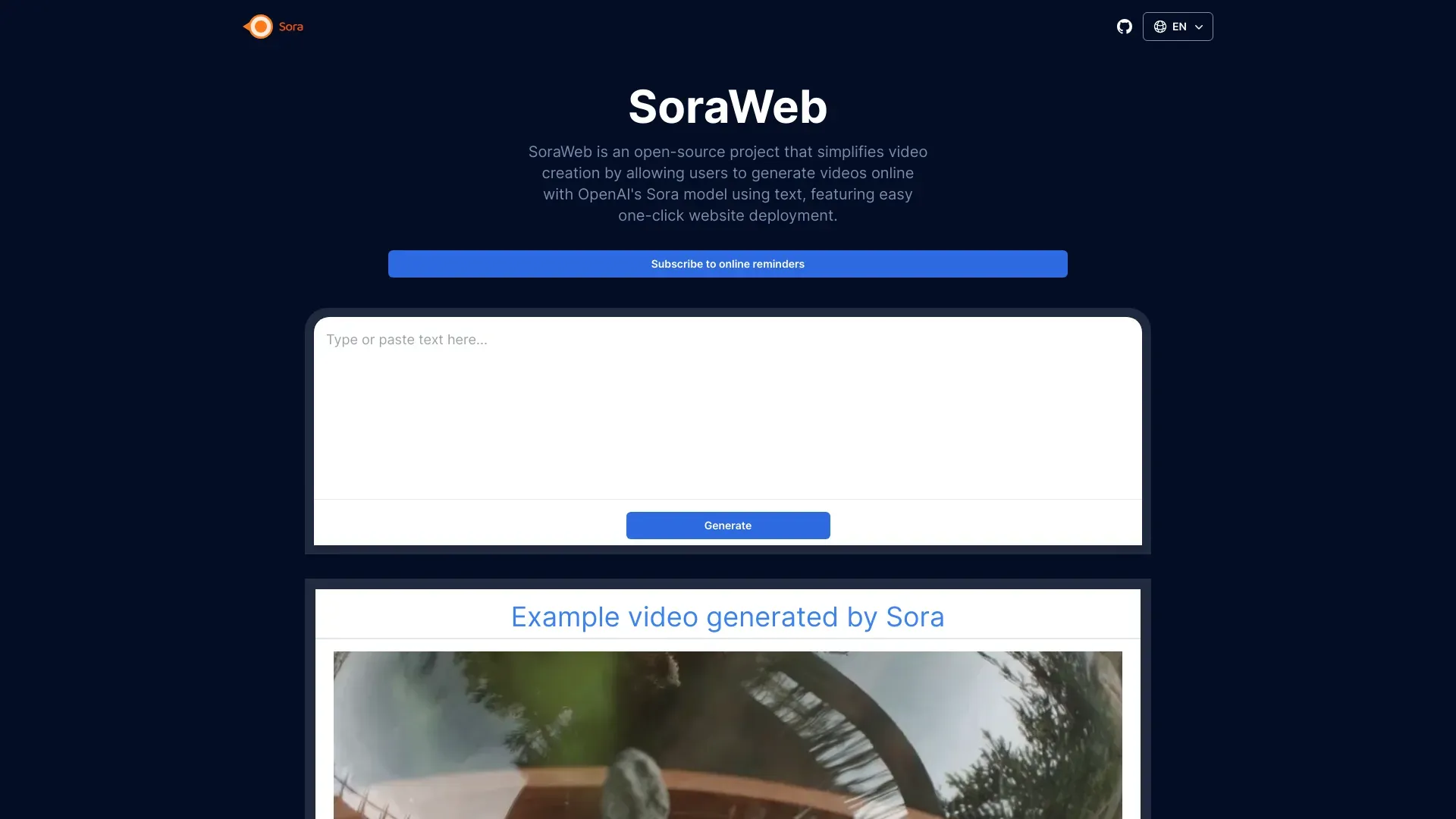 SoraWeb image