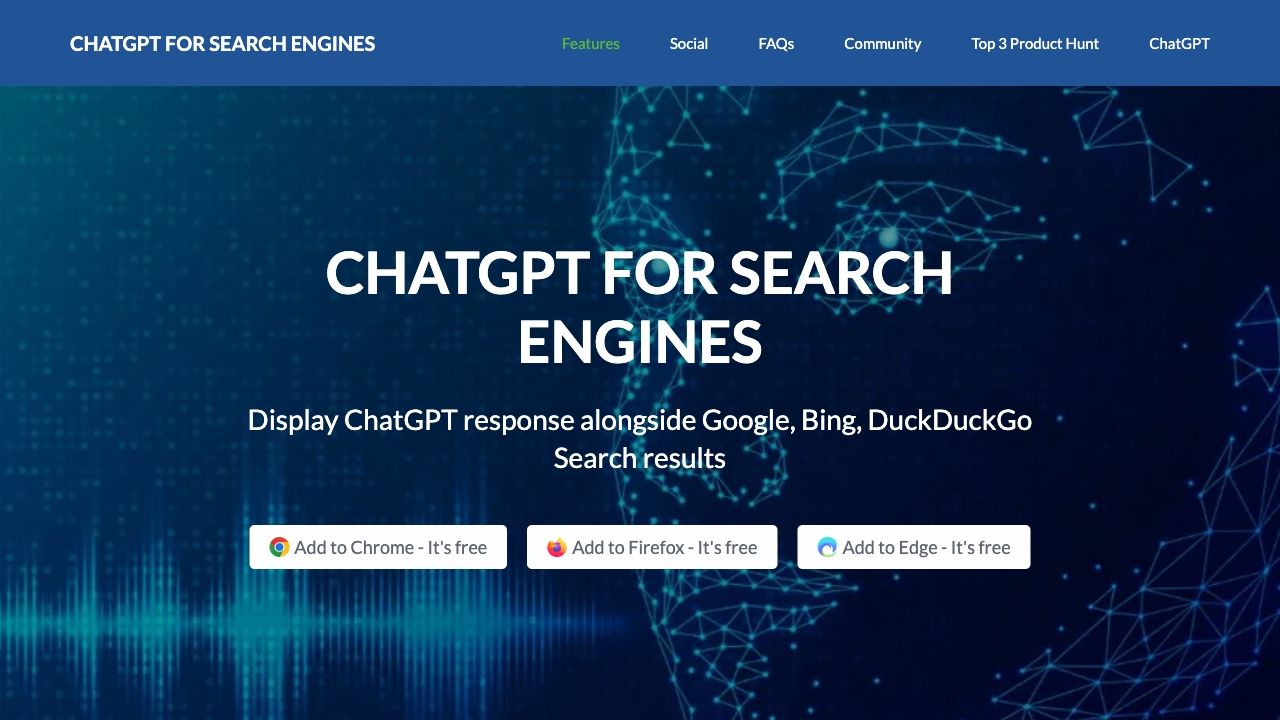ChatGPT for Search Engines - Chatonai image