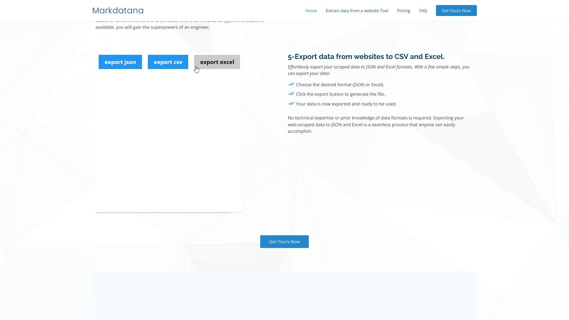 ChatGPT-powered Data Extraction Tool image