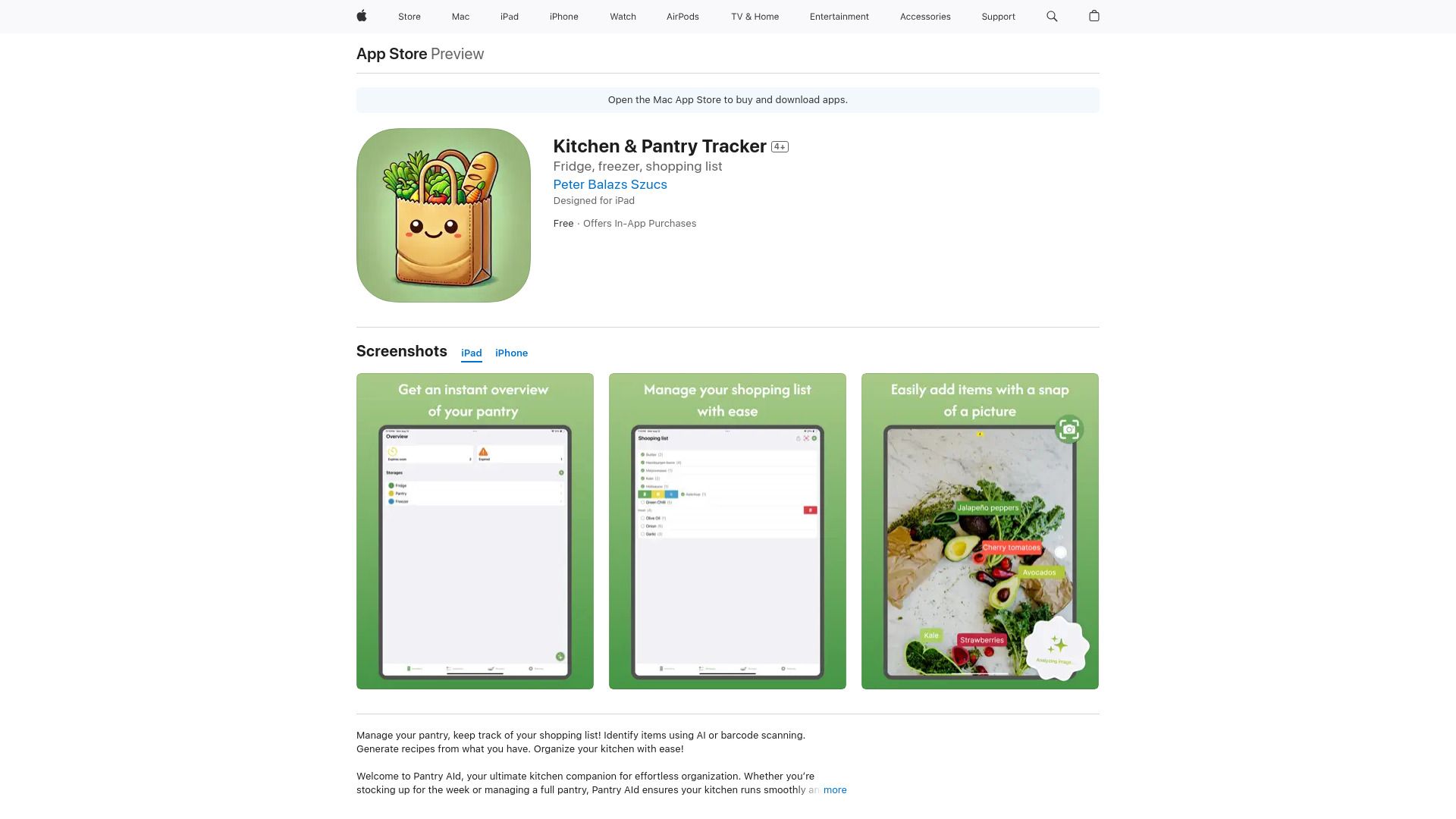 Pantry AId image