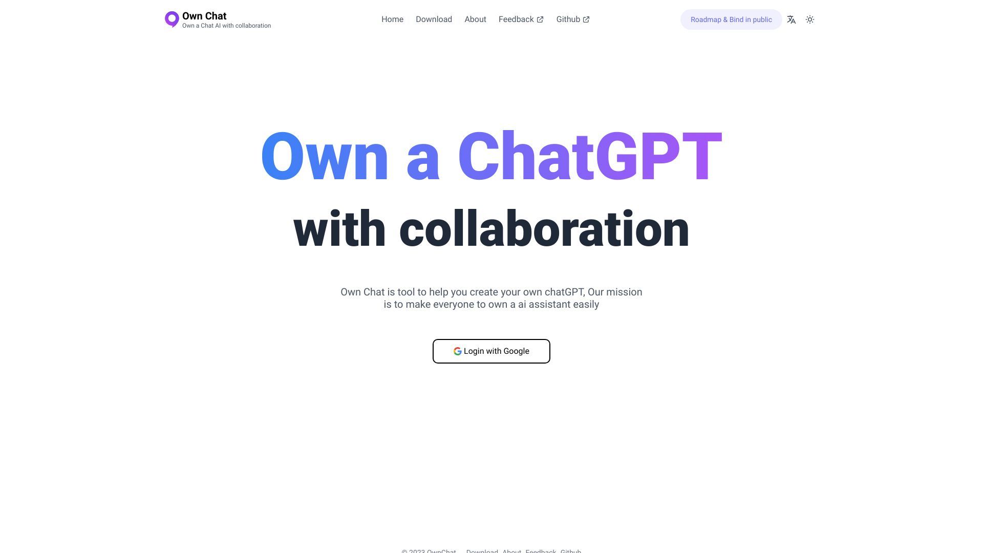 Own Chat image