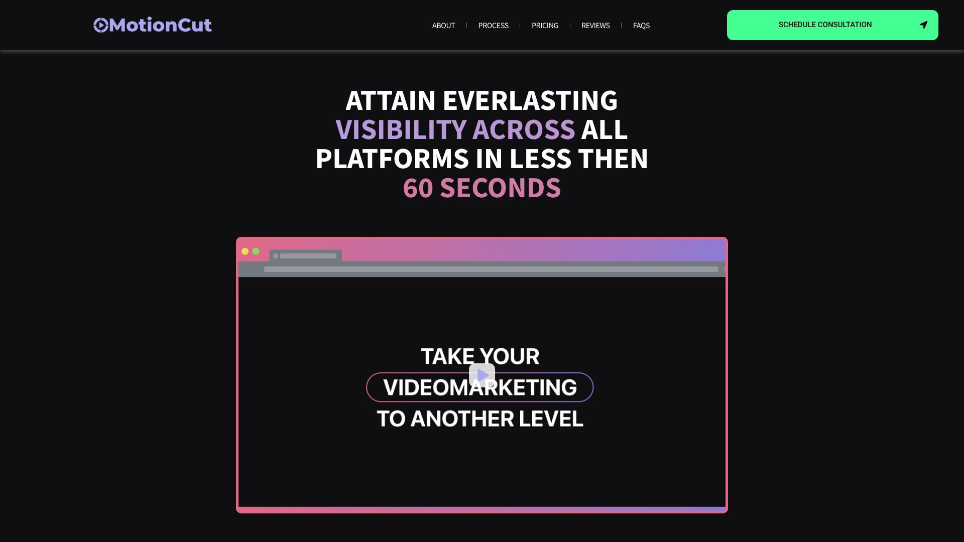 Motion Cut – Video Service Provider image
