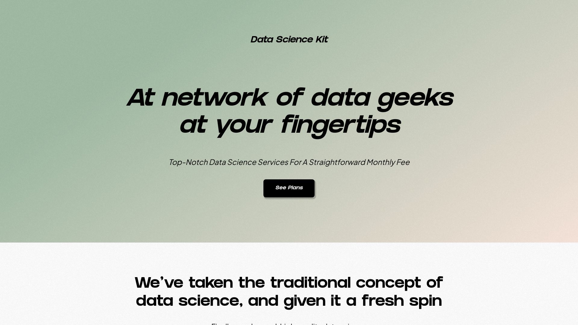 Data Science Kit image