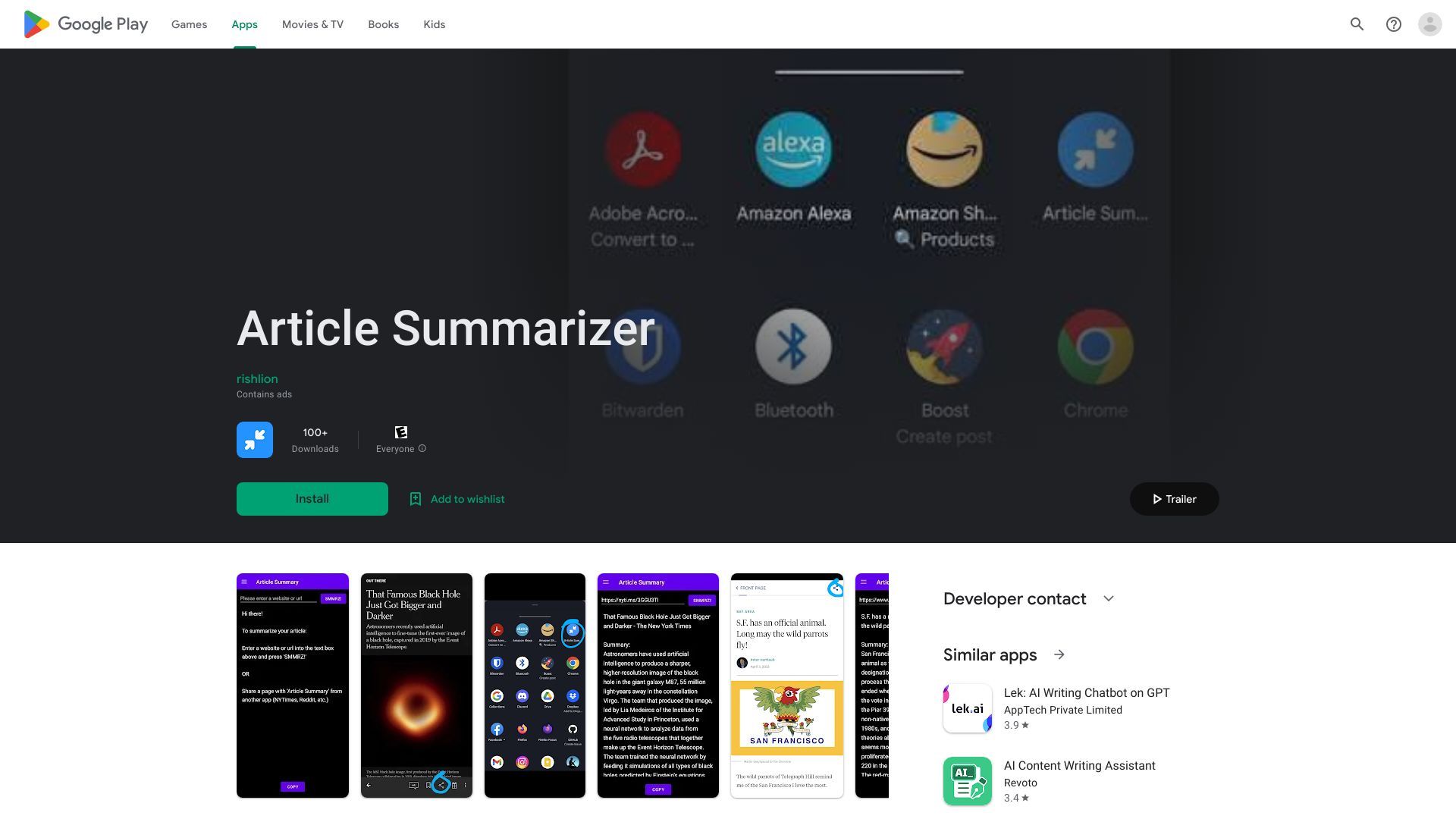 SummaryLink image