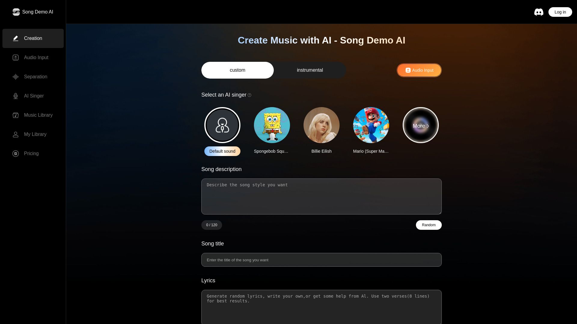Song Demo AI image