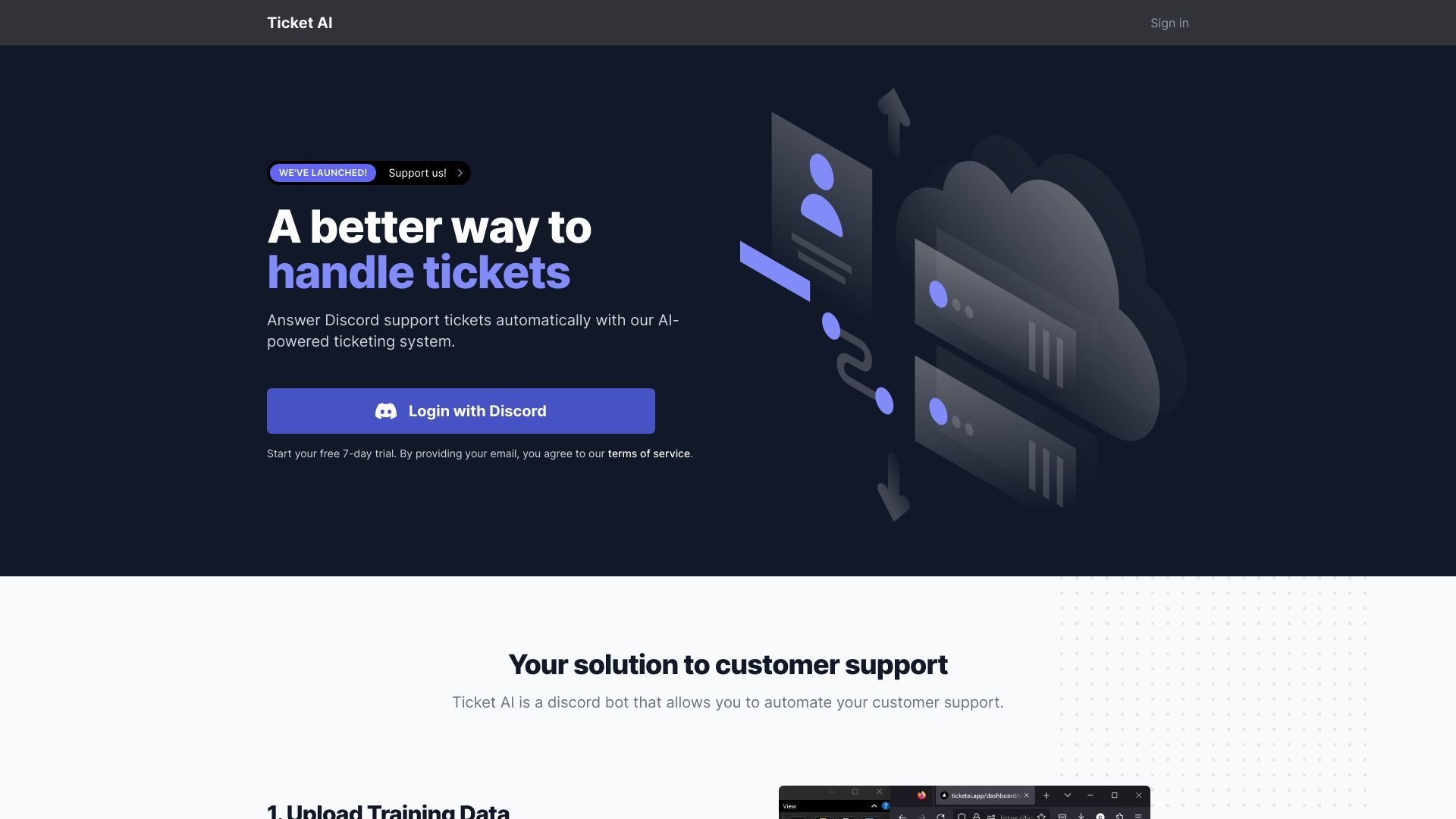 Ticket AI image