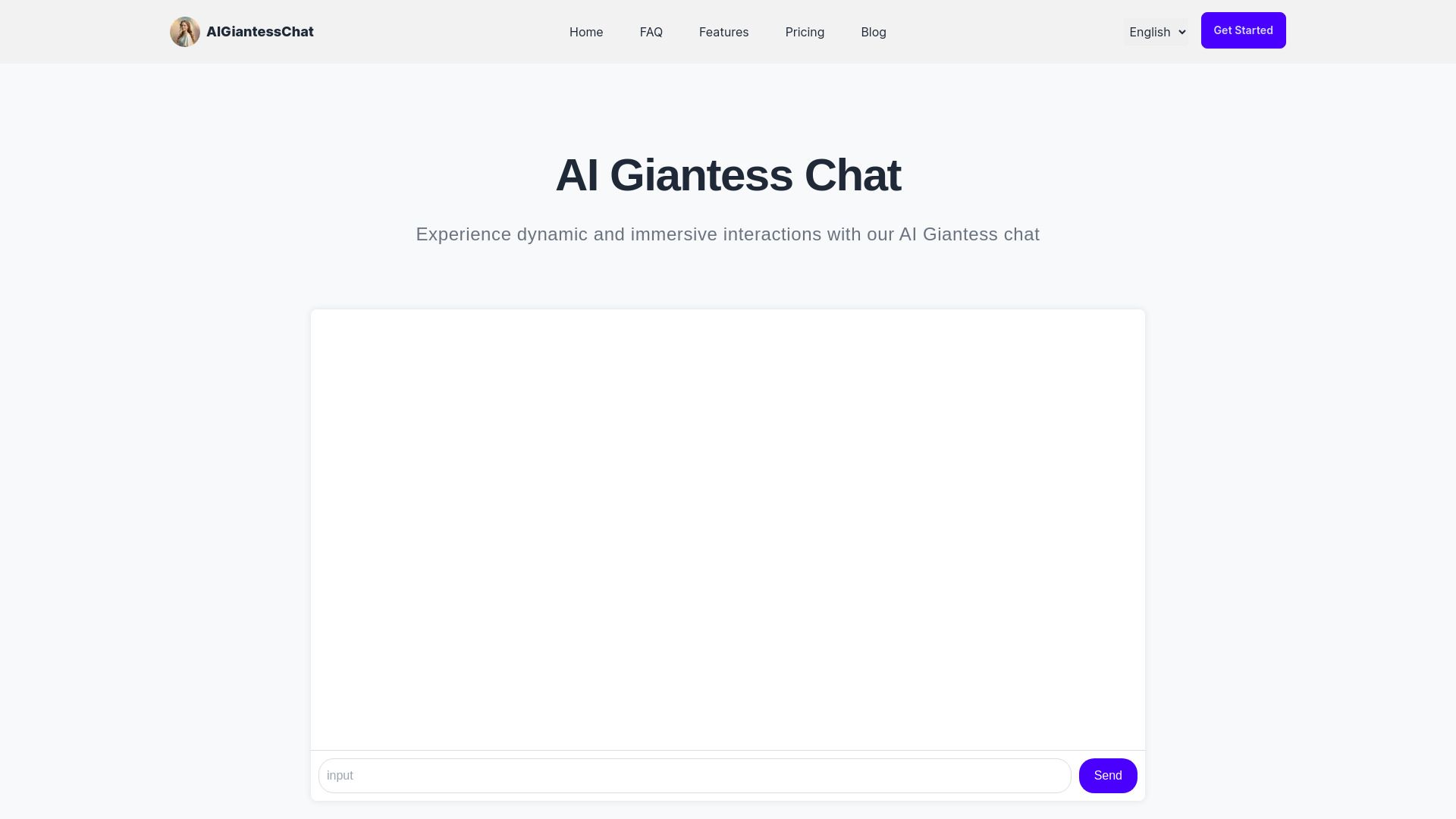 AI Giantess Chat image