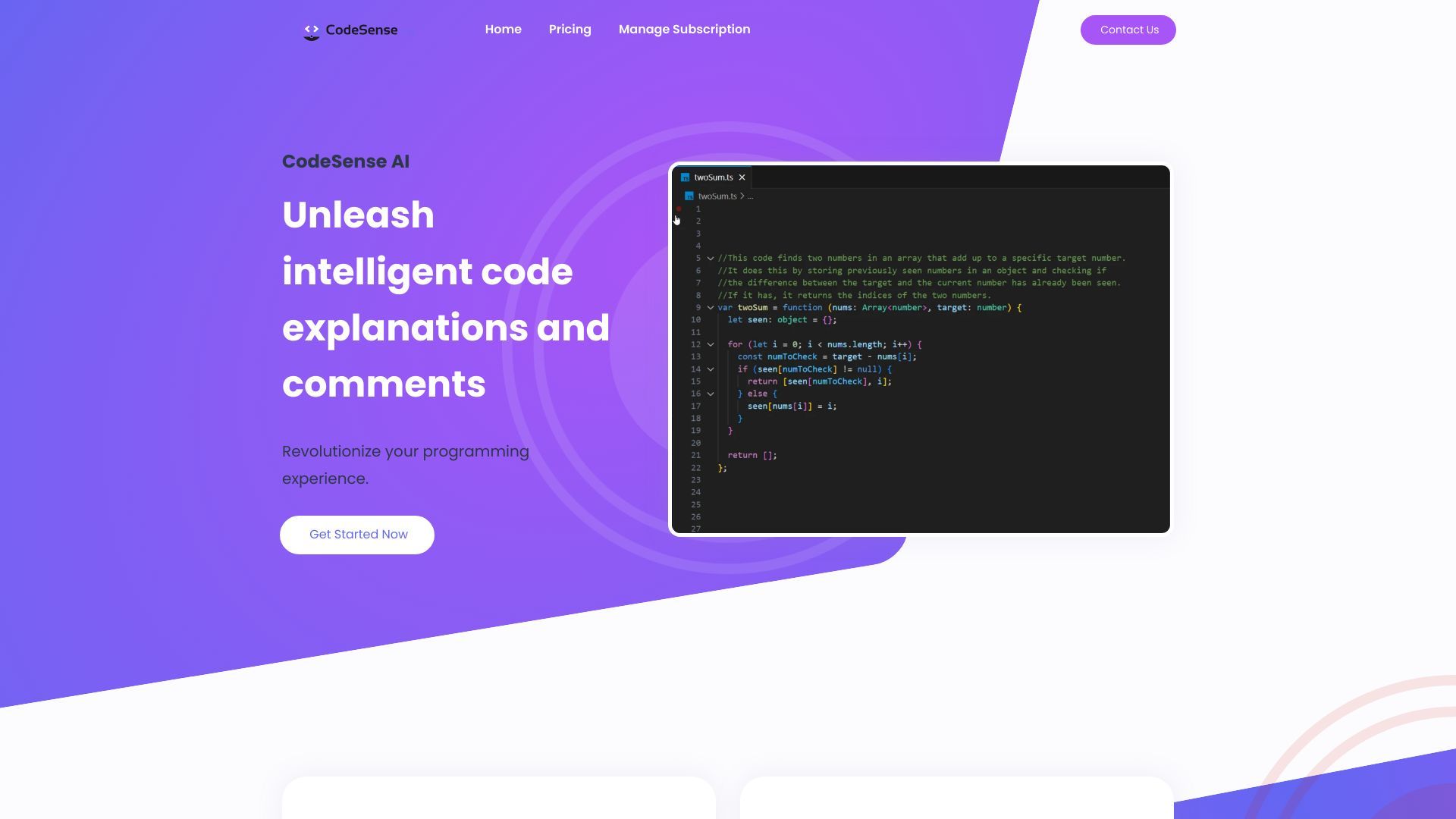 CodeSense AI image