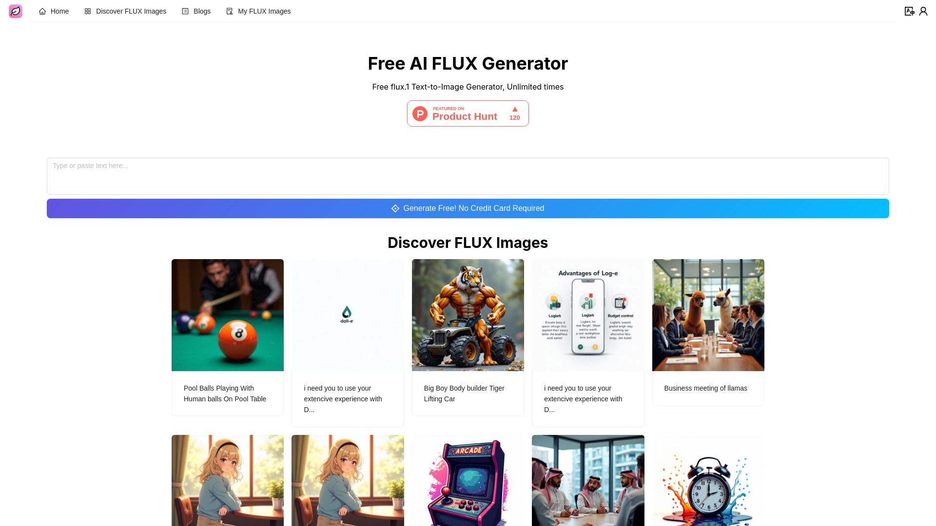 Free AI FLUX Generator image