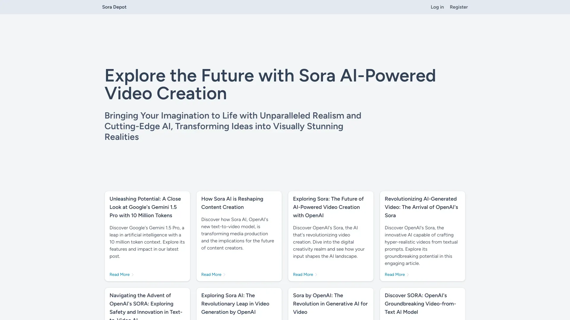 Sora Depot image