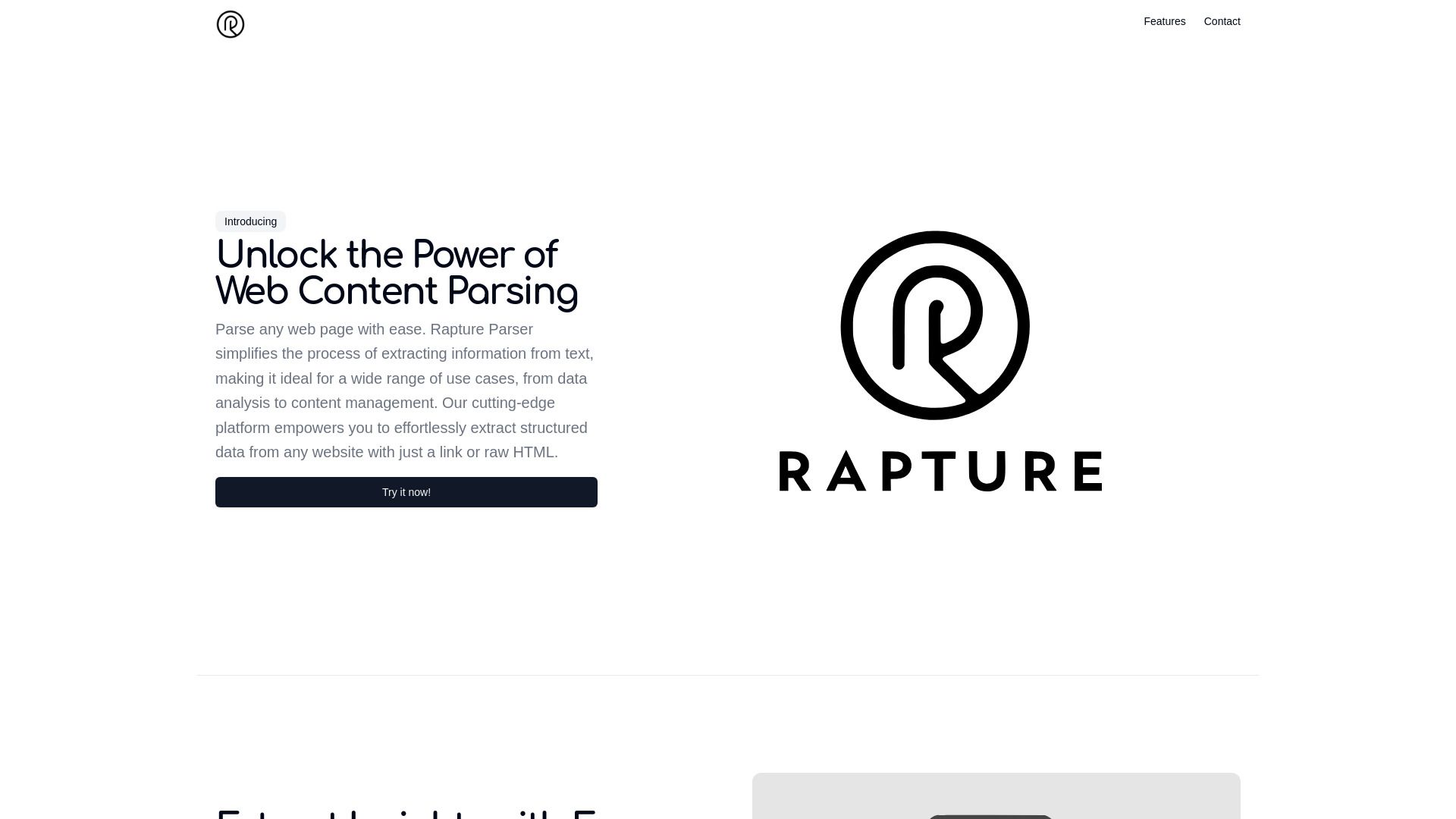 Rapture Parser image