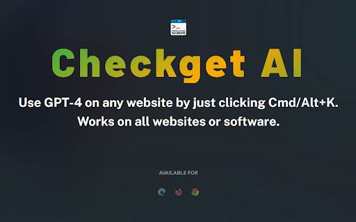Checkget AI image