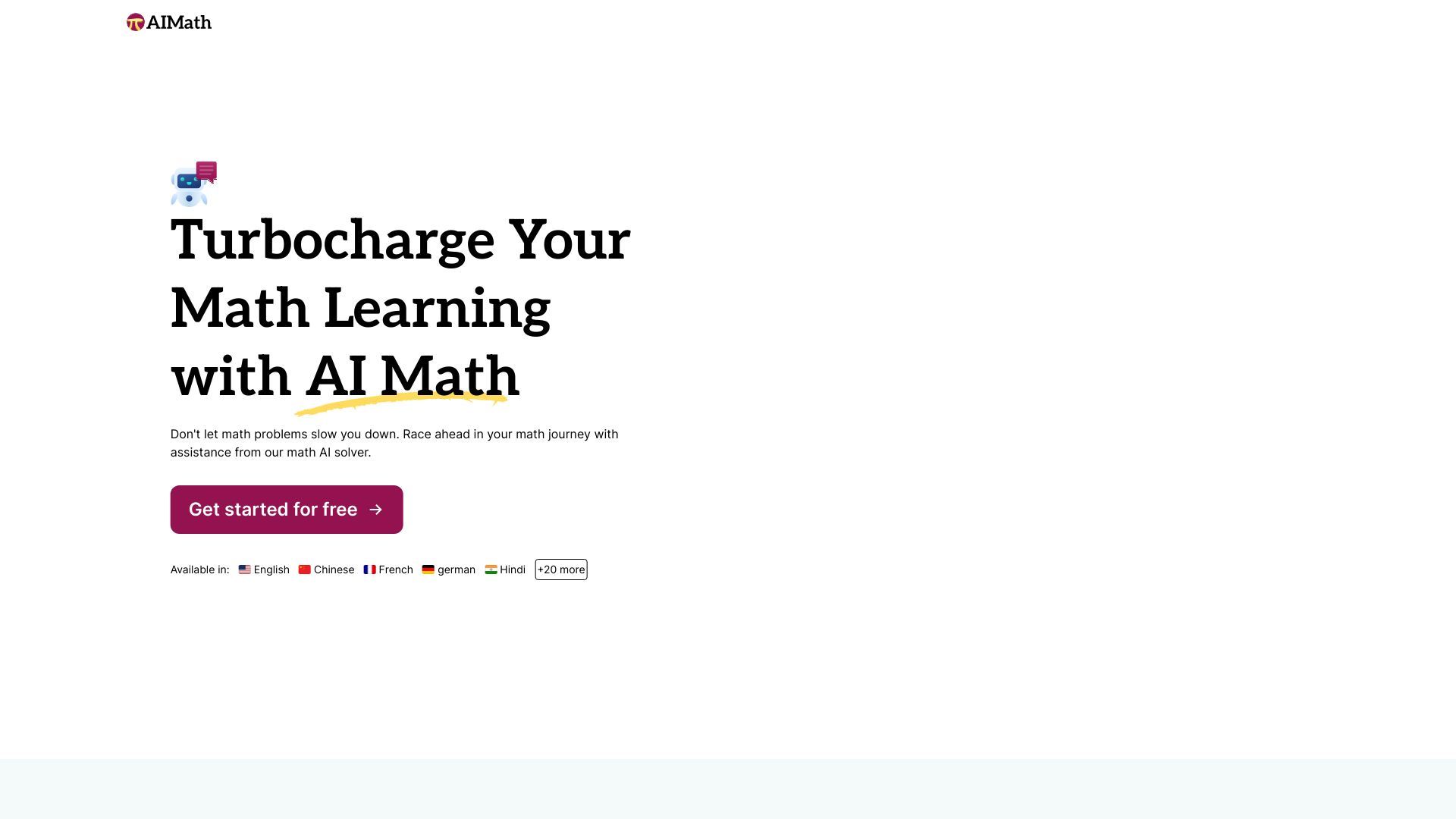 AI Math image
