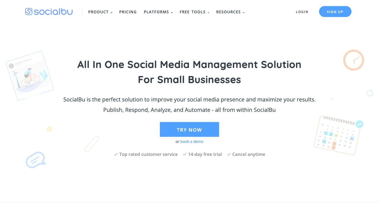 SocialBu - Social Media Management and Automation image