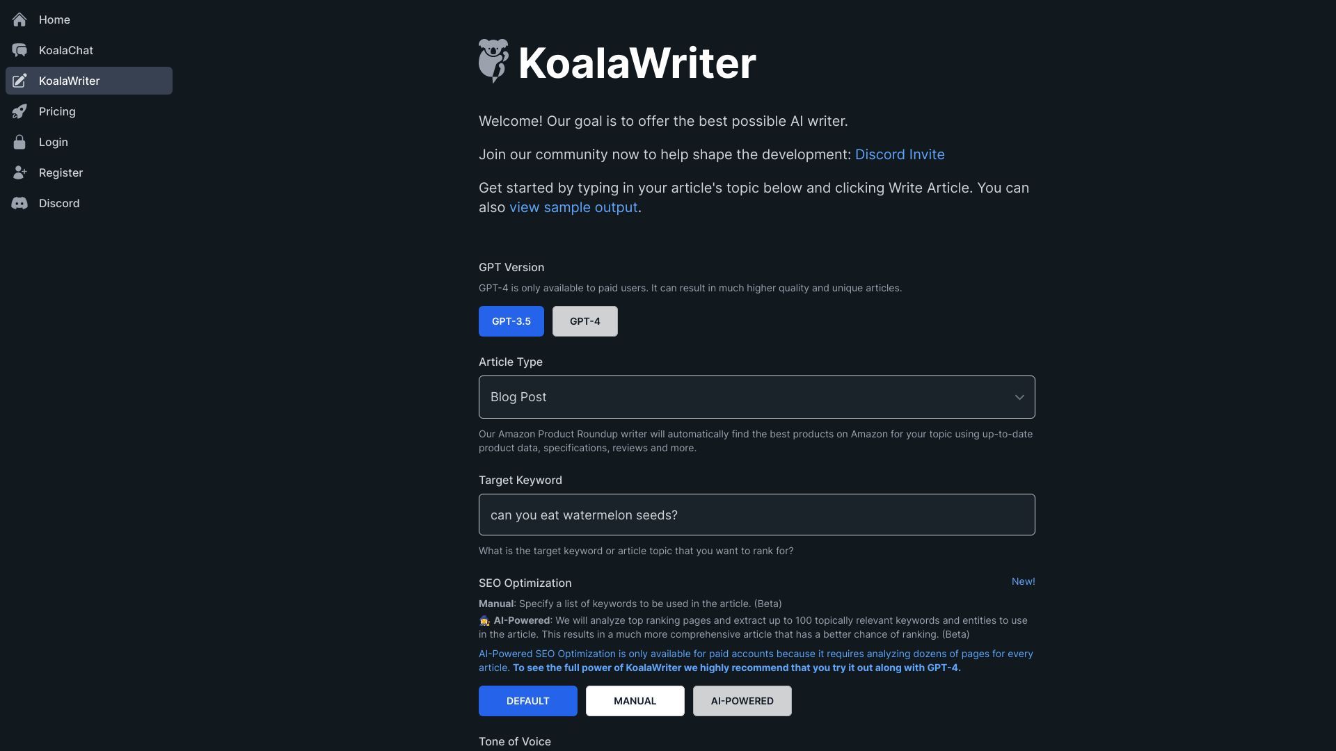 Koala image