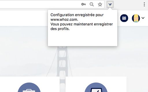 Whoz Extension image