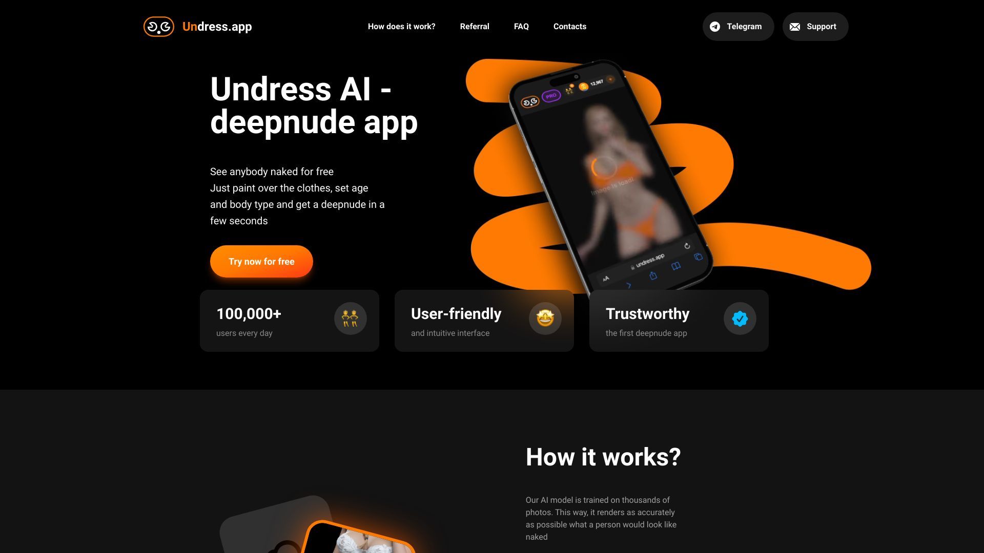 Undress AI image