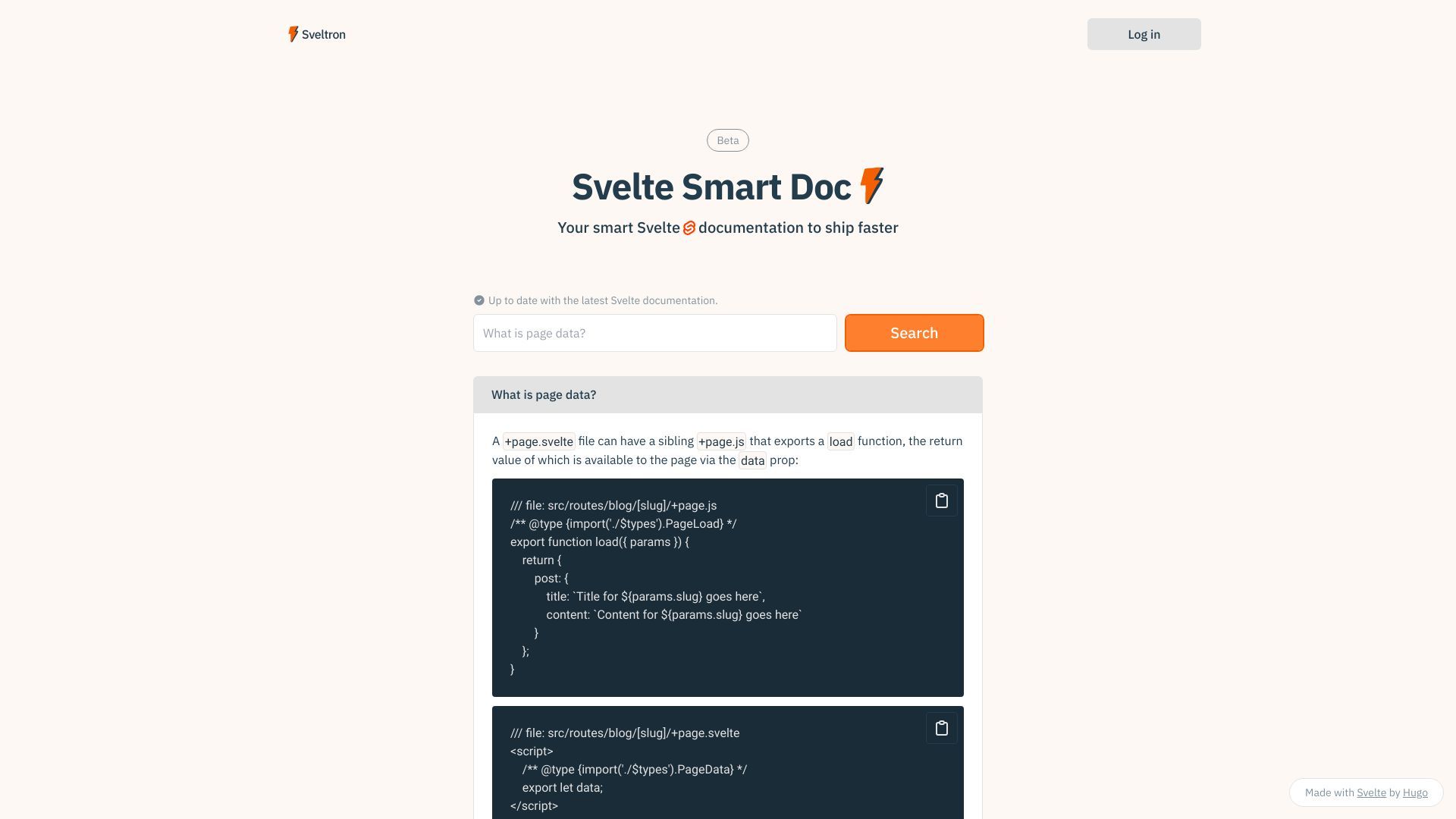 Svelte Smart Doc image