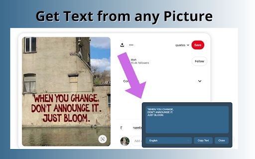 Picture to Text Converter image