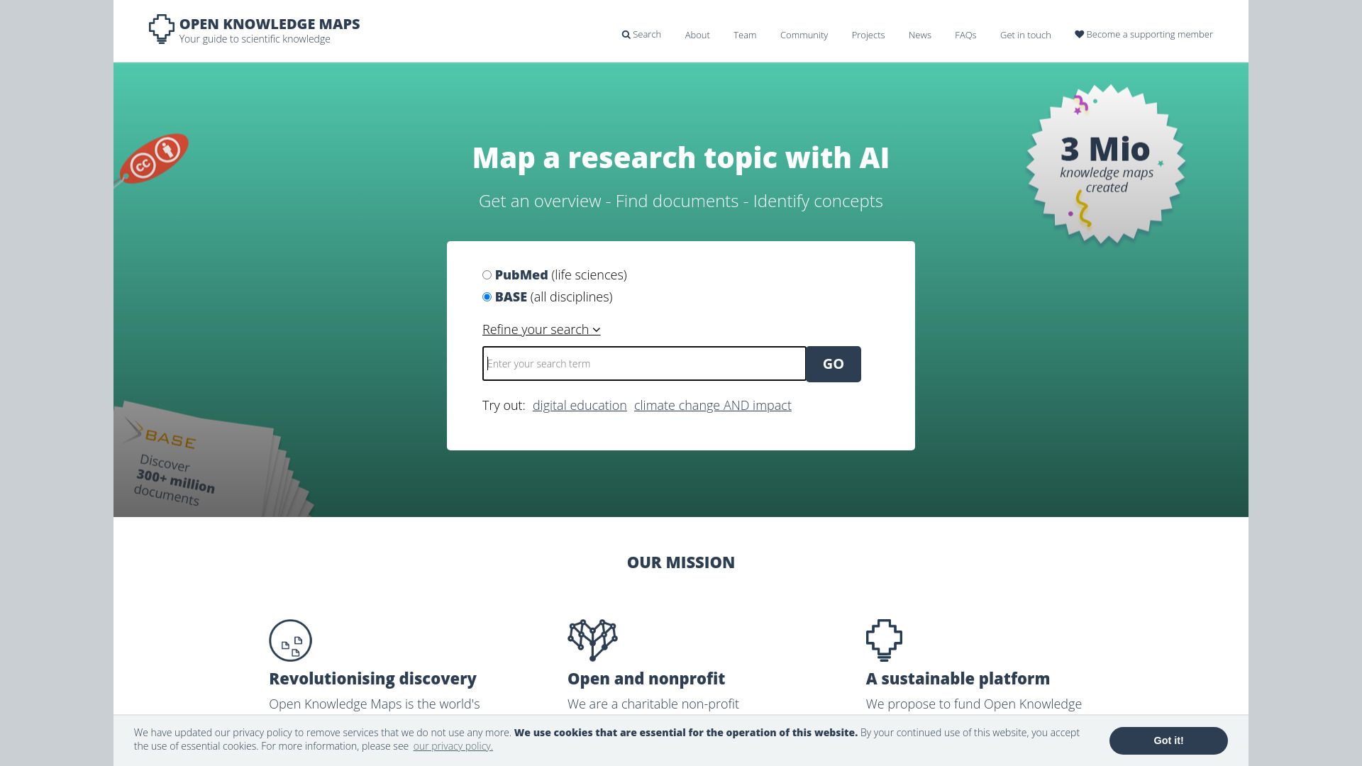 Open Knowledge Maps image
