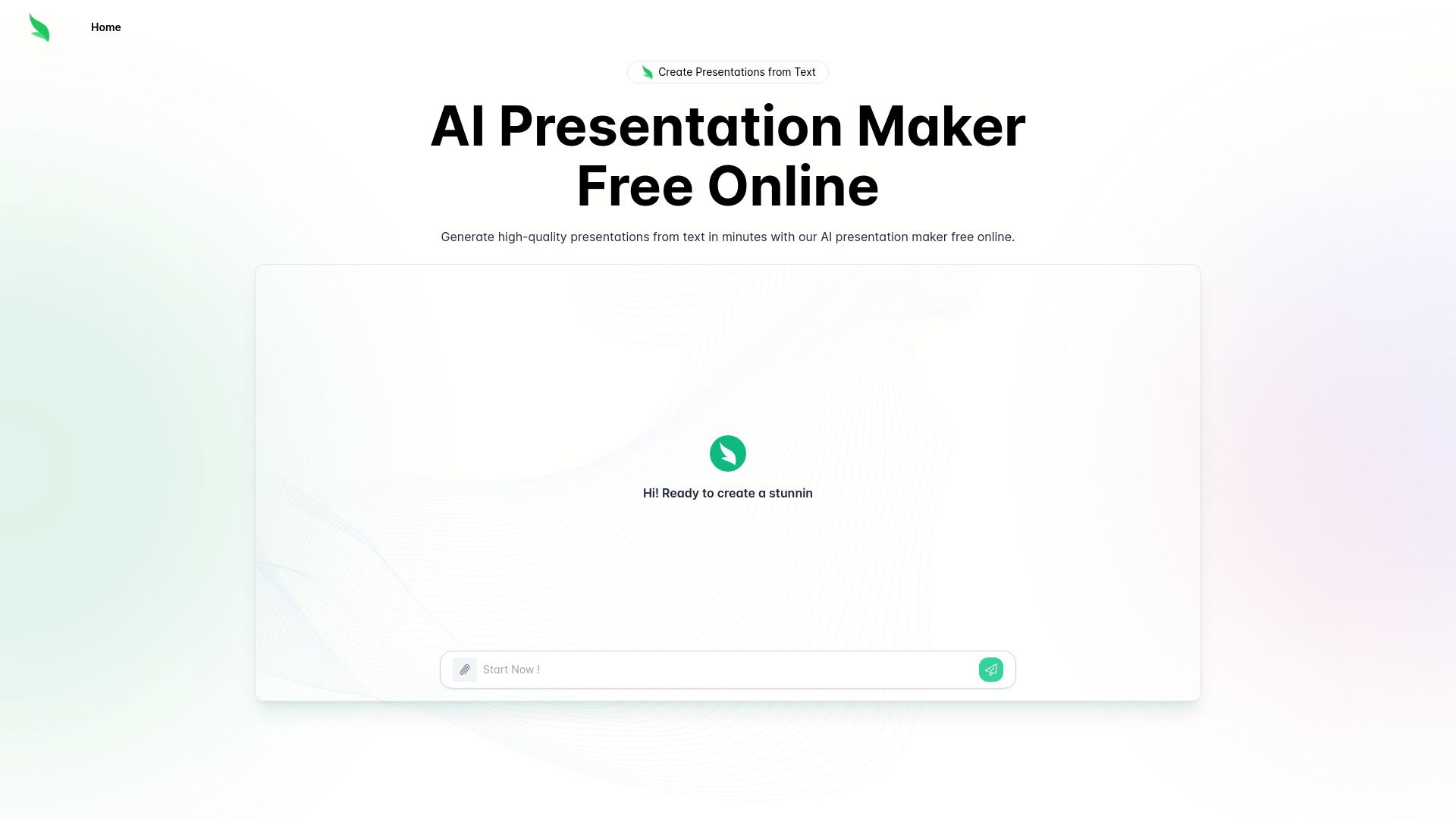 AI Presentation Maker image