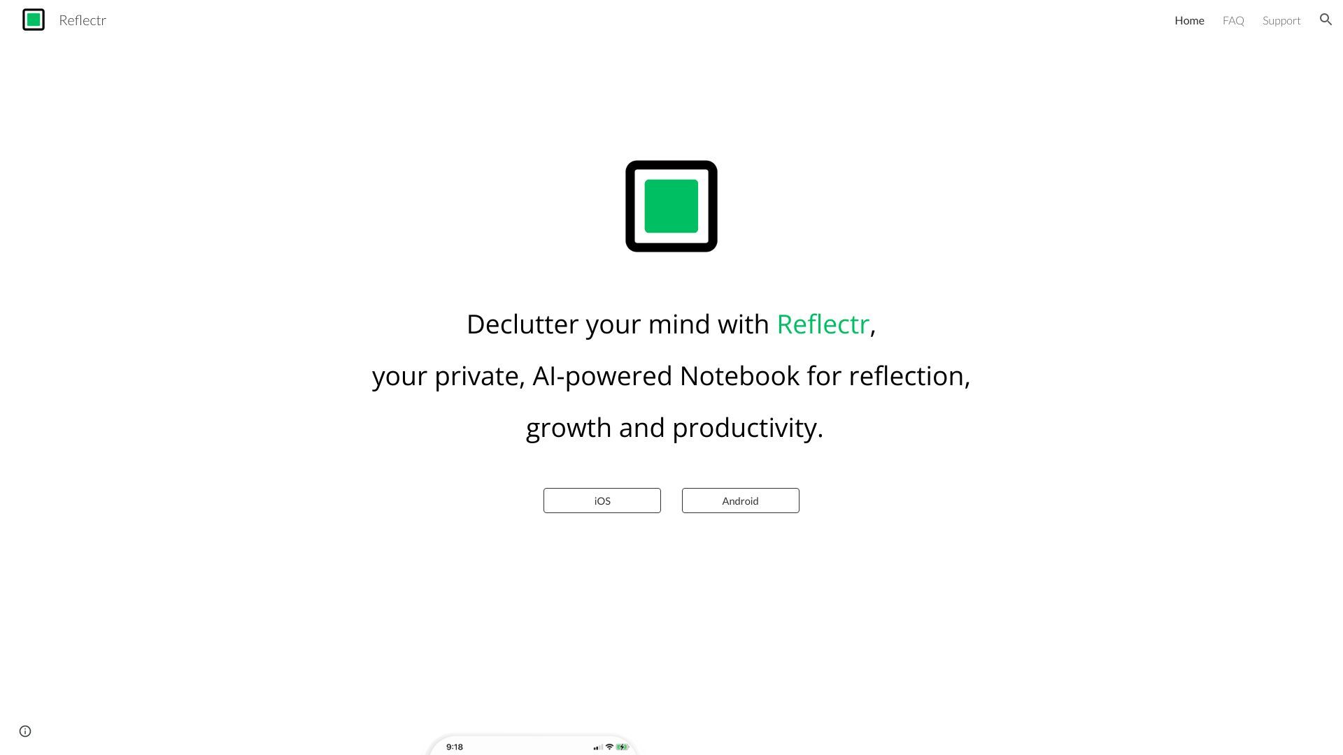 Reflectr AI Journal & Notebook image