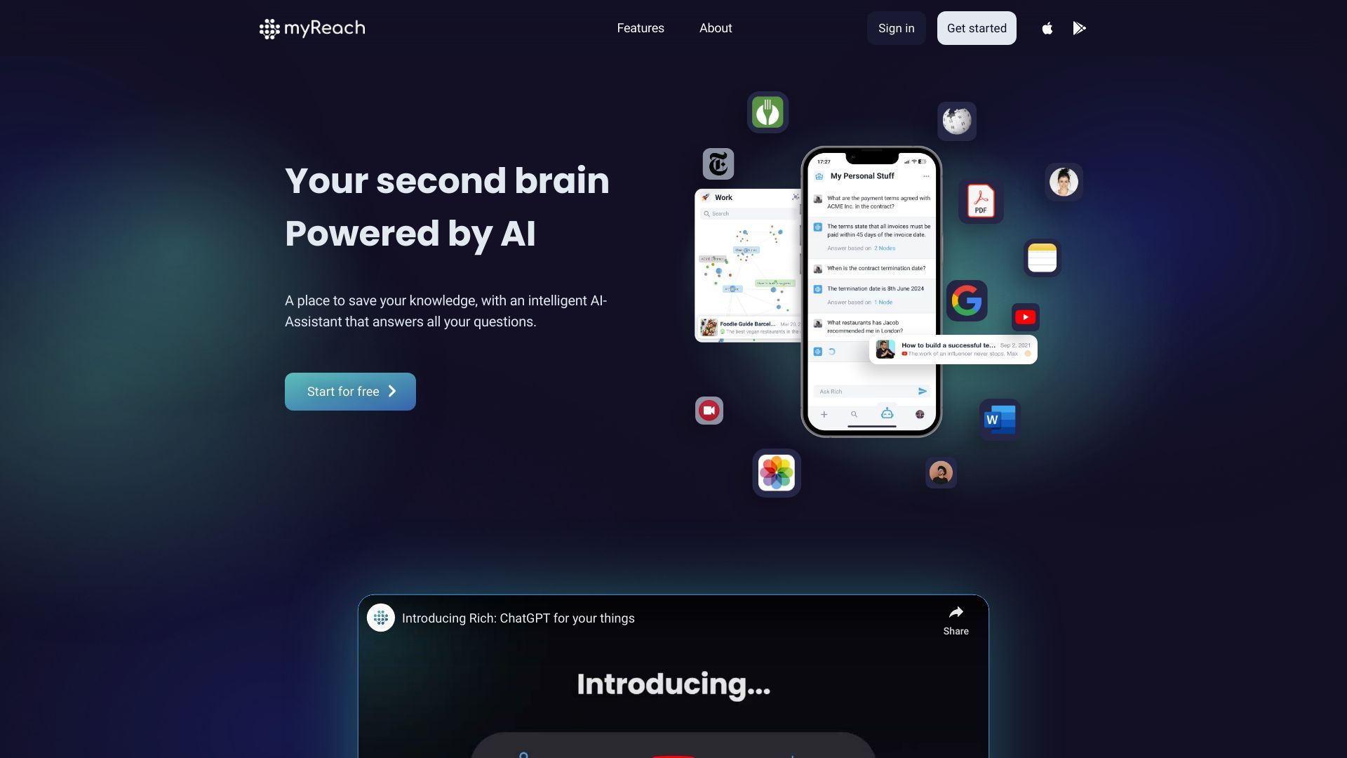 myReach image