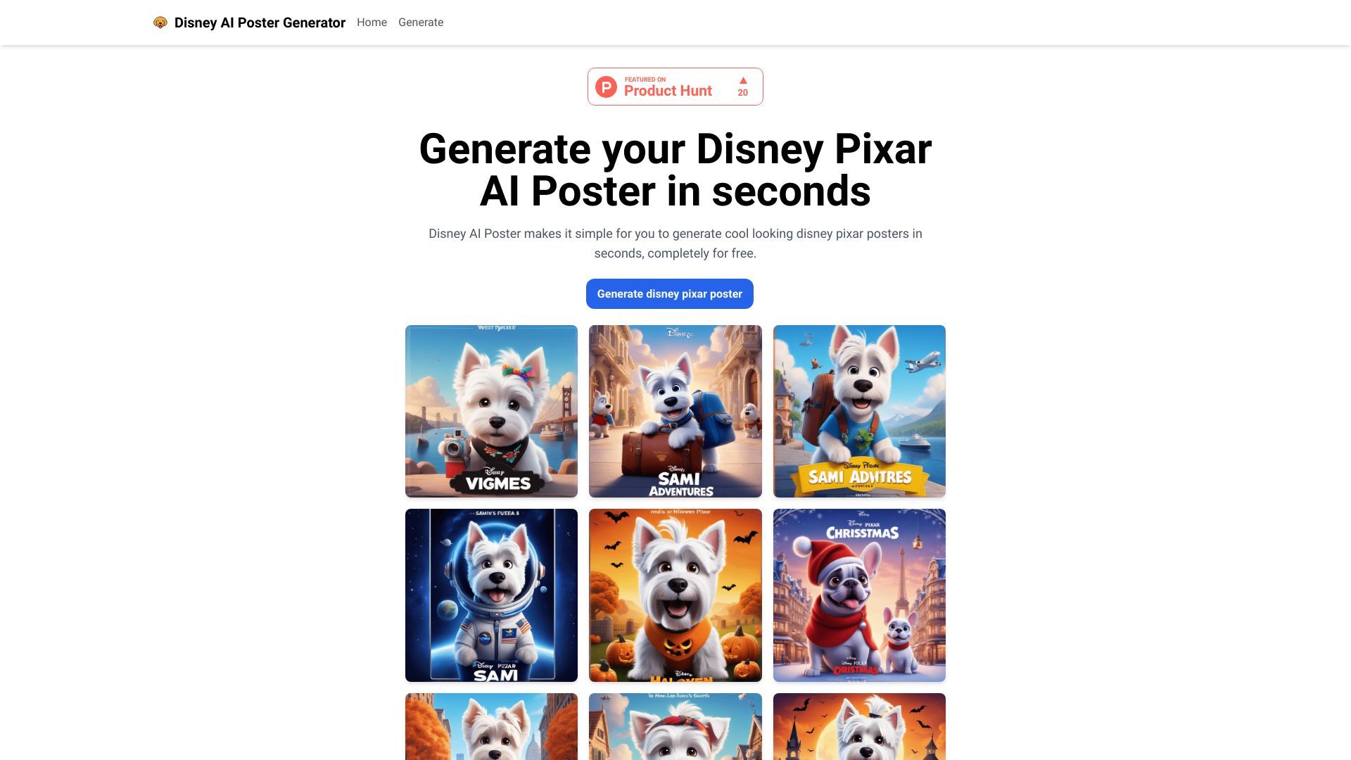 Disney AI Poster image
