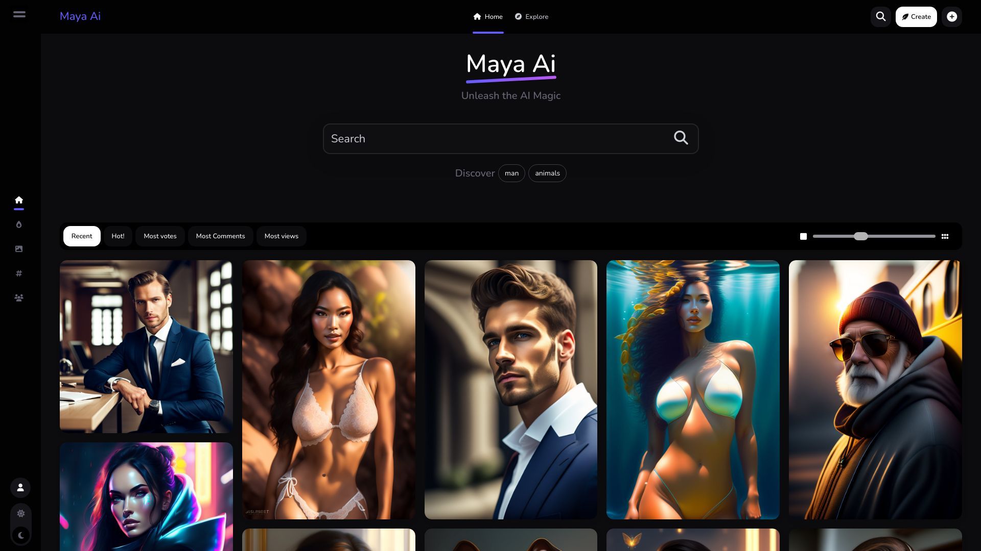 Maya AI image