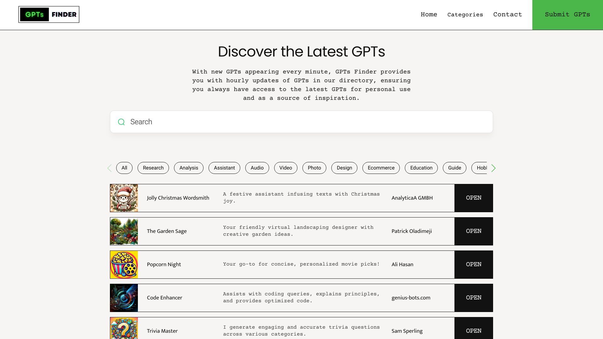 GPTs Finder image