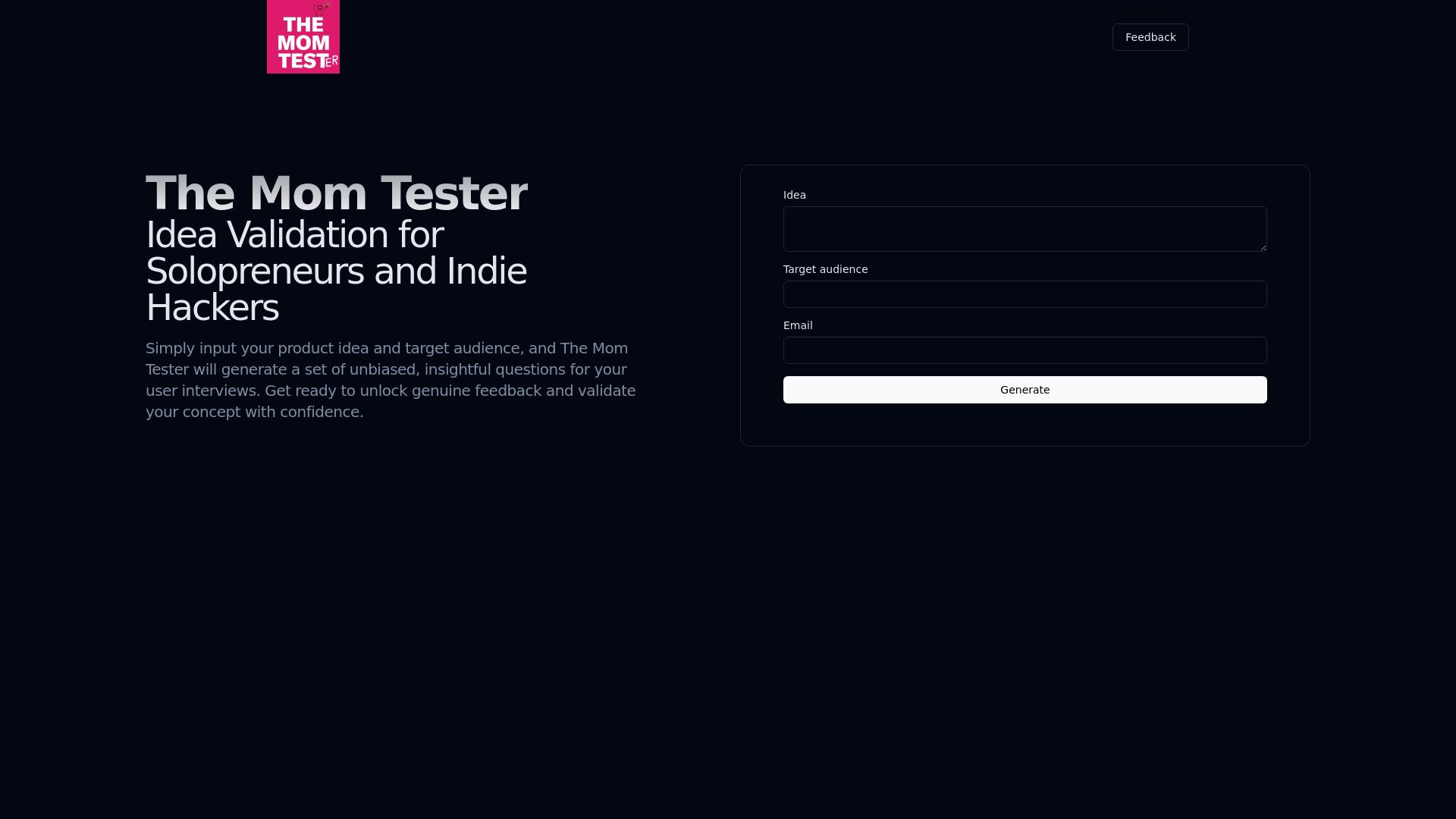 The Mom Tester image