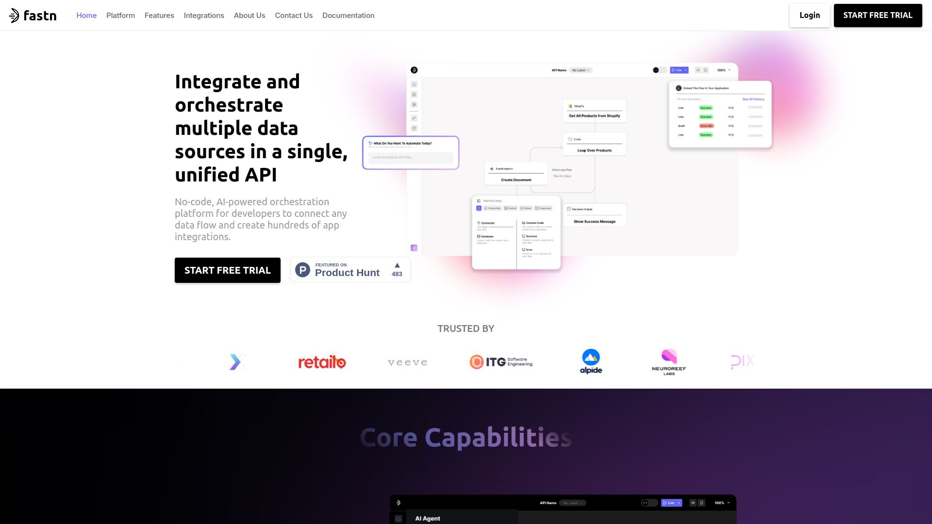 Fastn AI Orchestration Platform image