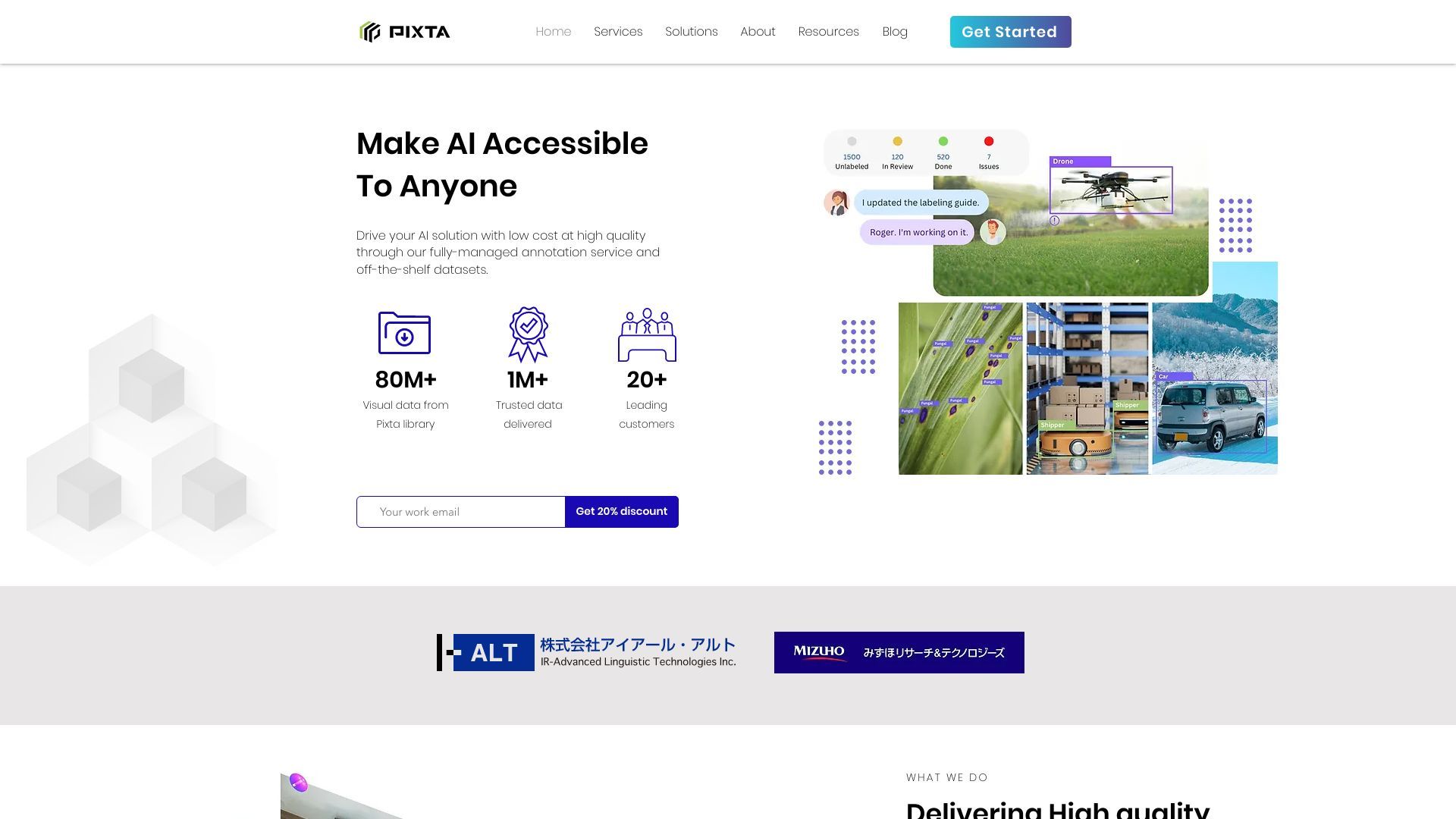 Pixta AI image