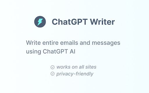 ChatGPT Writer image