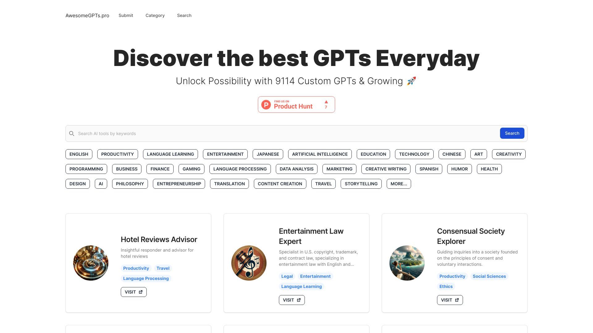 Awesome GPTs image