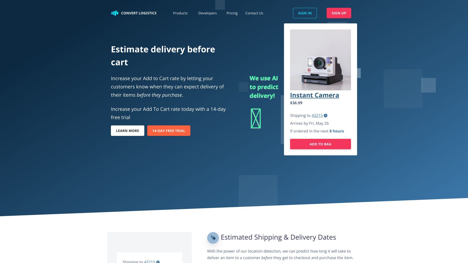 Convert Logistics image