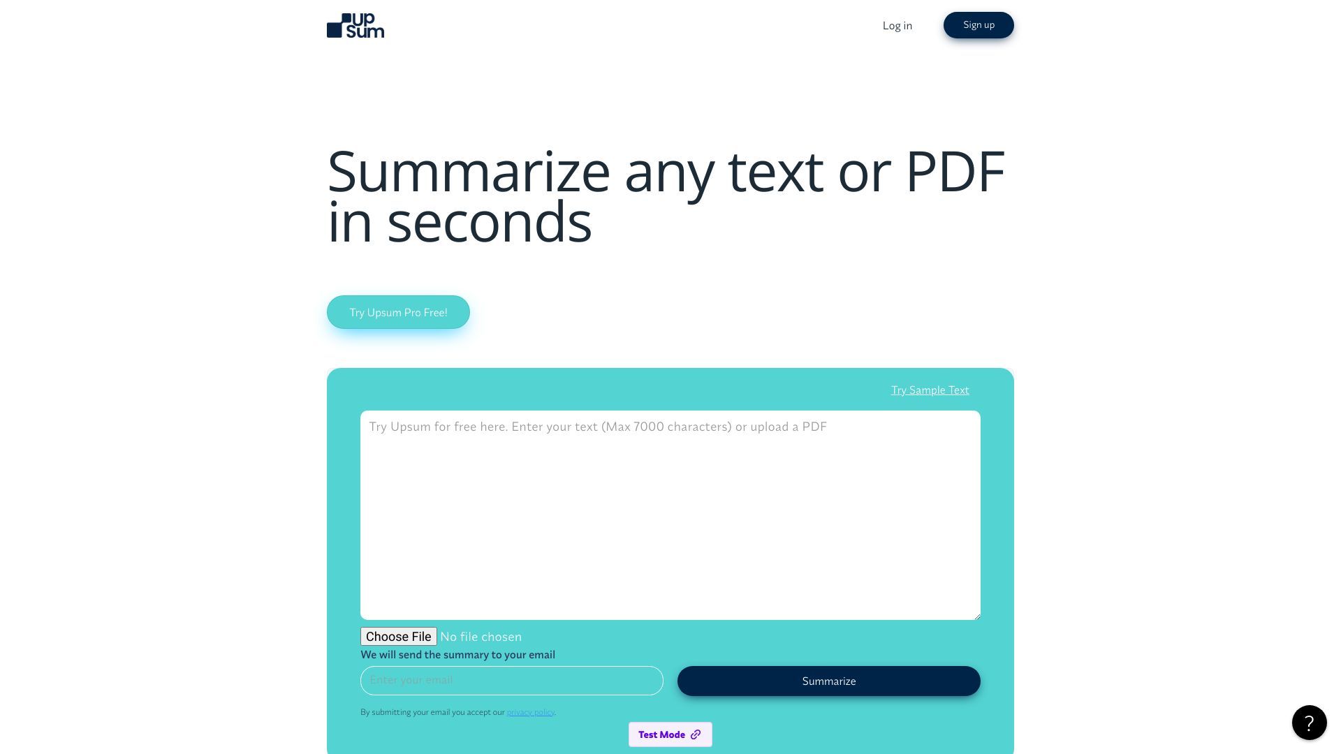 UpSum image