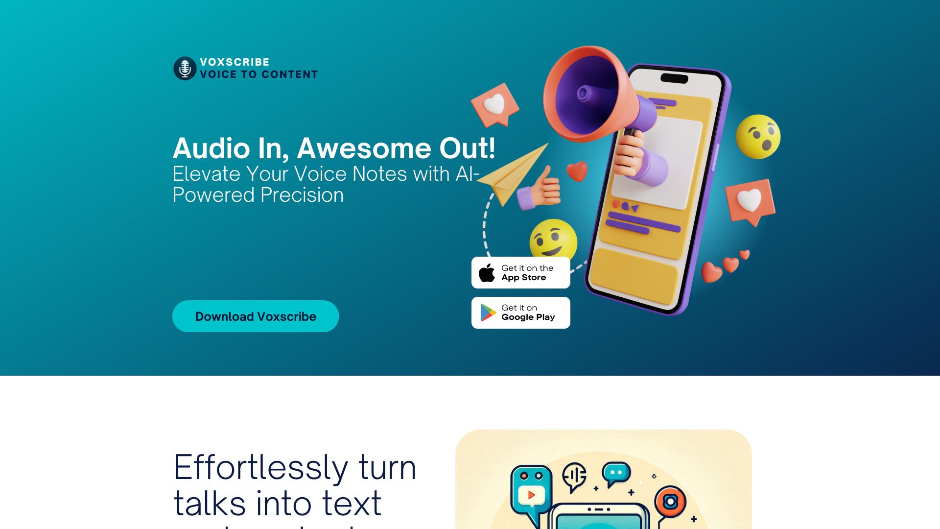 Voxscribe image