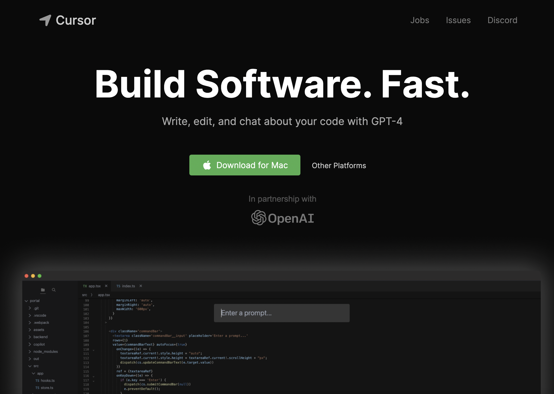Cursor - The AI-first Code Editor image