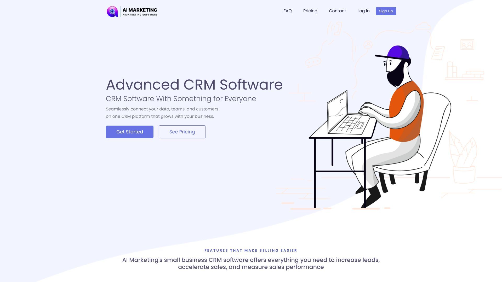AI CRM image