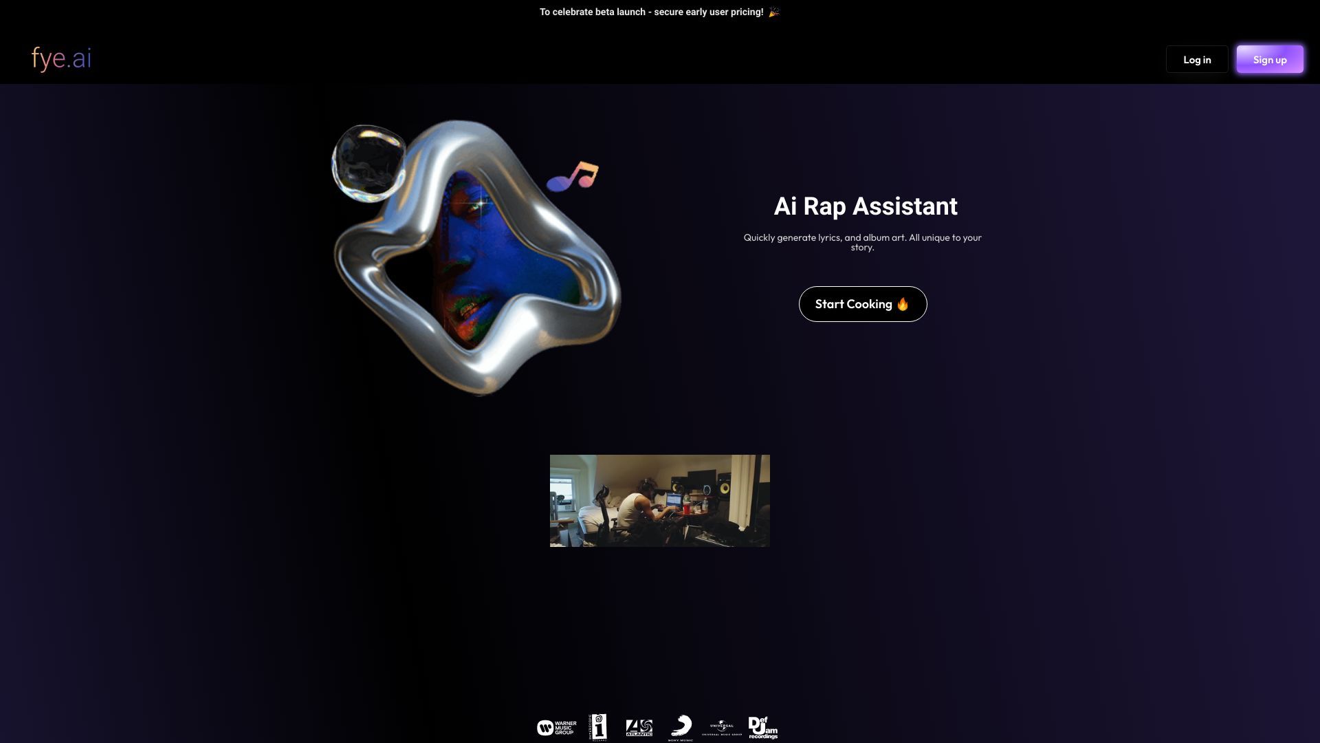 Fye.ai - Ai Rap Assistant image