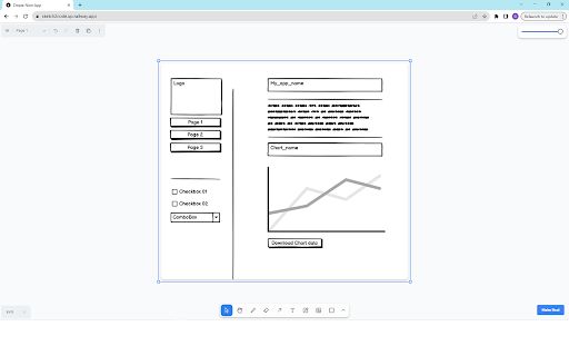 Sketch2Code image