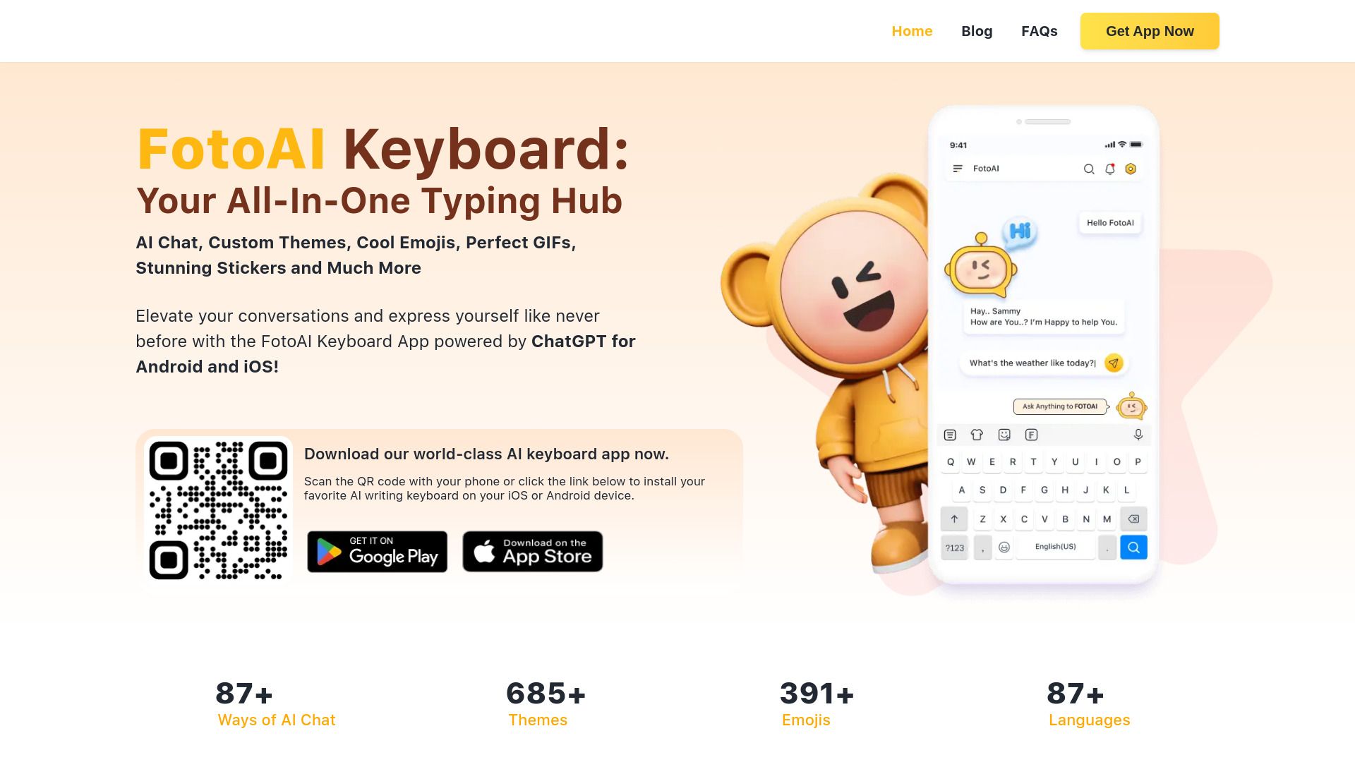 FotoAI Keyboard image