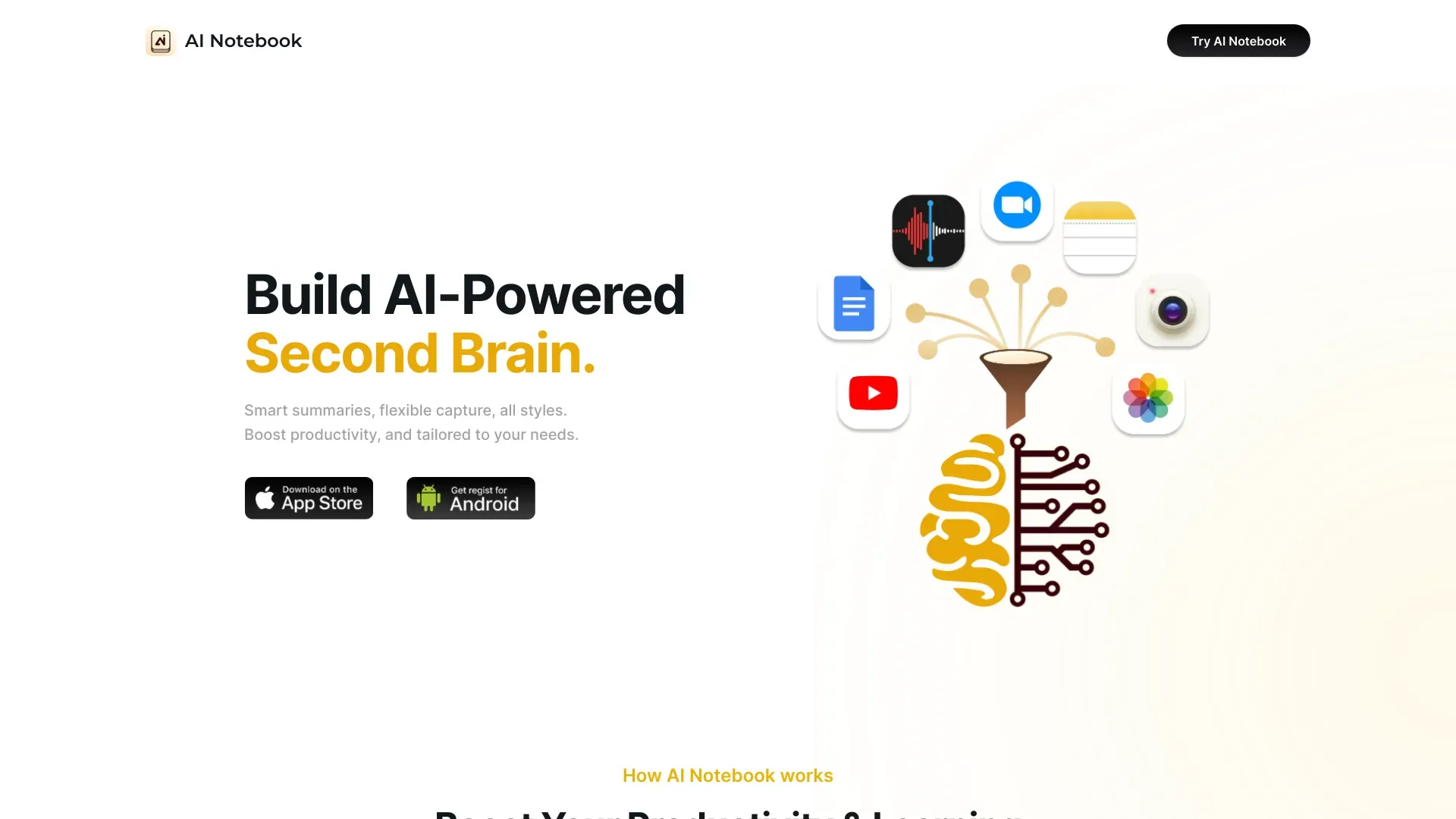 AI Notebook image