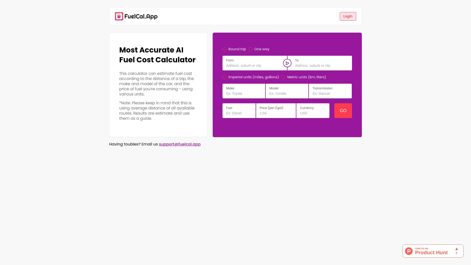 FuelCal.App image