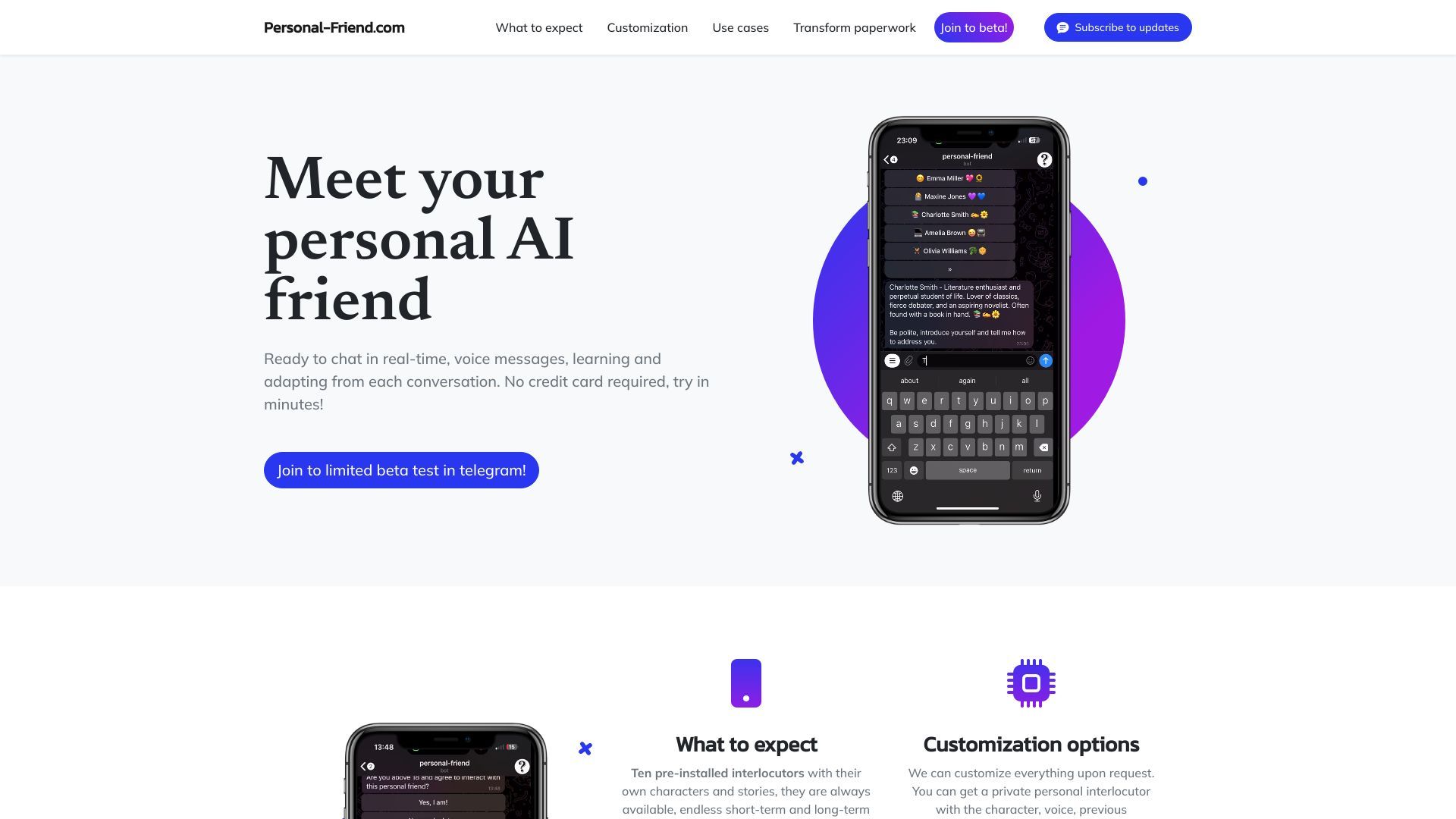 personal-friend.com image