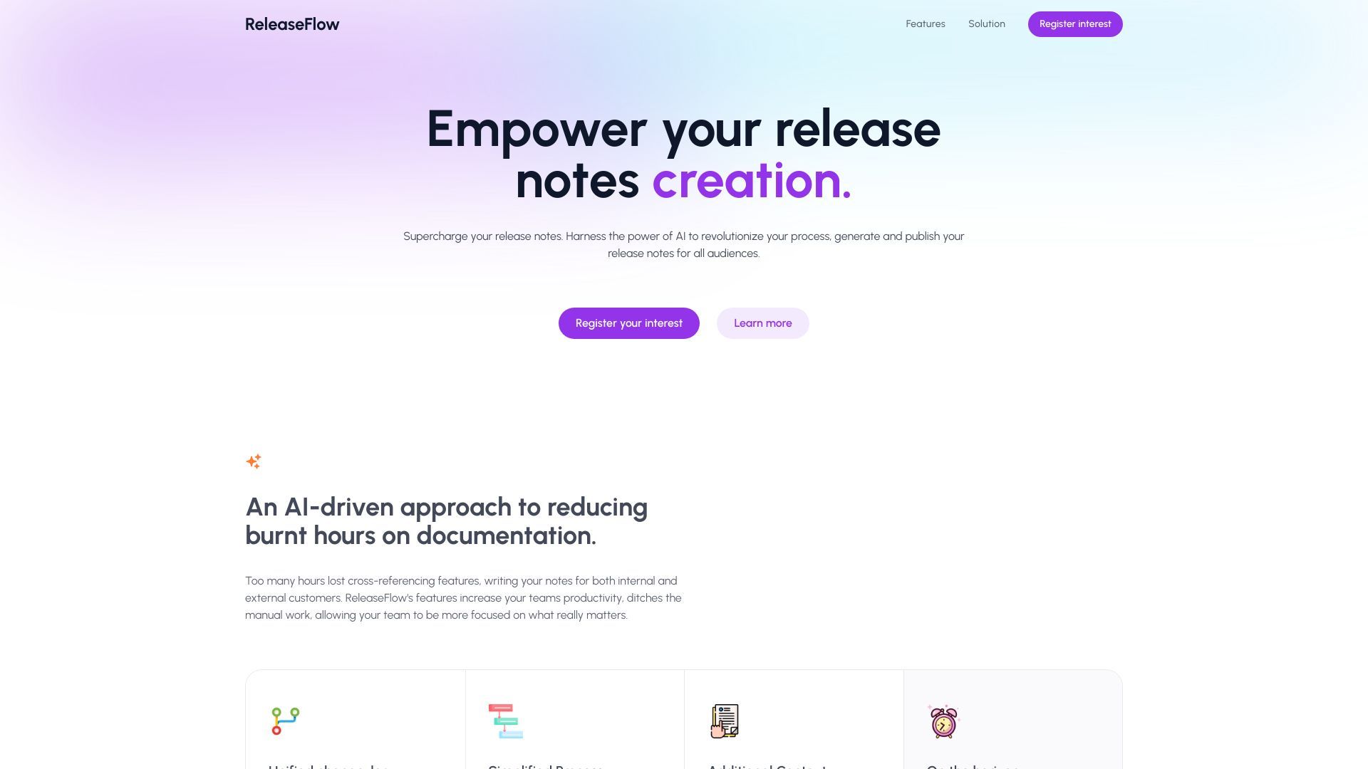 ReleaseNotes AI image