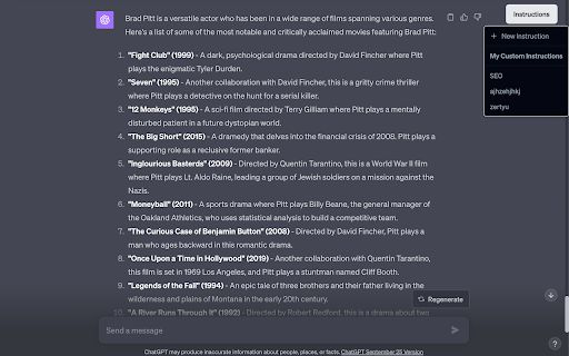Chat-GPT Instructions Manager image