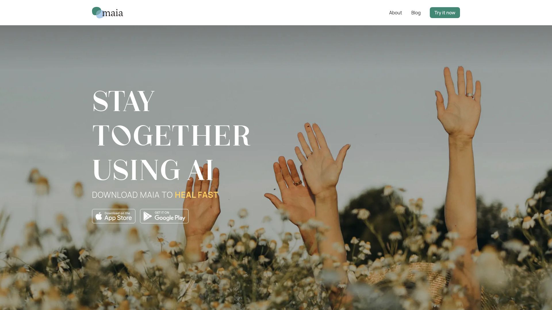Maia | AI relationship app for couples image